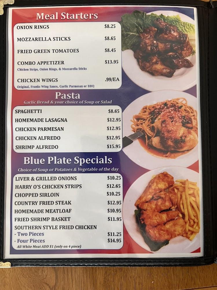 Tops American Grill and Cafe Menu image 1